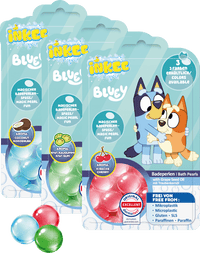 CRAZE Kinder Badezusatz Magischer Badeperlenspaß Bluey, 8 St