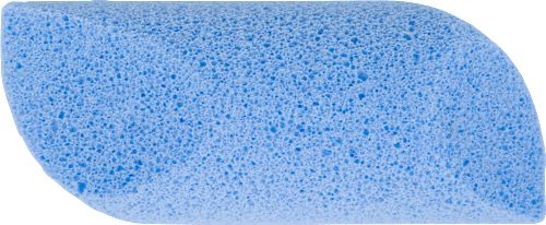 Pedicure steen monoblok blauw, 1 st