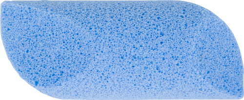 Pedikürstein Monoblock blau, 1 St