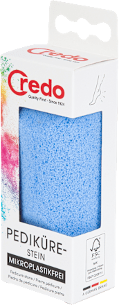 Pedicure steen monoblok blauw, 1 st