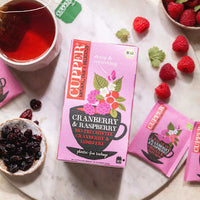 Früchtetee mit Cranberry & Himbeere (20 Beutel), 40 g