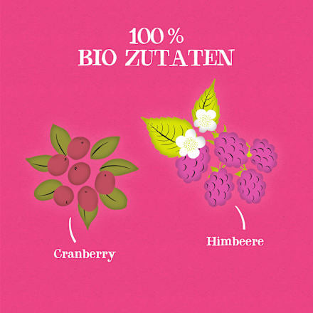 Früchtetee mit Cranberry & Himbeere (20 Beutel), 50 g Cupper