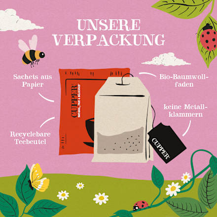 Früchtetee mit Cranberry & Himbeere (20 Beutel), 40 g