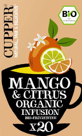 Fruitthee met mango &amp; limoen (20 theezakjes), 36 g
