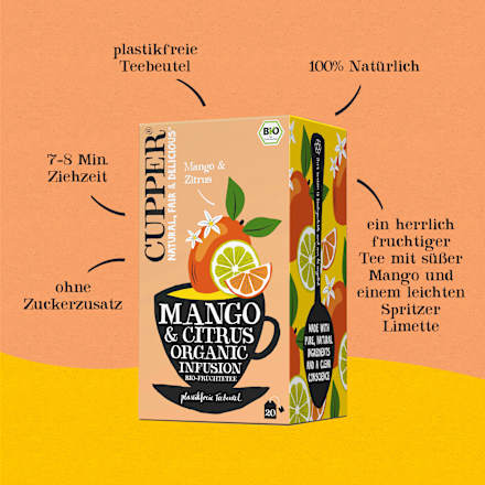 Fruitthee met mango &amp; limoen (20 theezakjes), 36 g