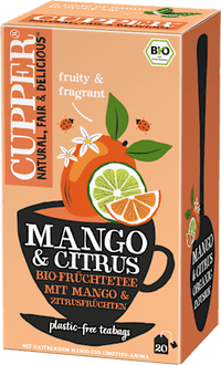 Früchtetee mit Mango & Limette (20 Beutel), 36 g