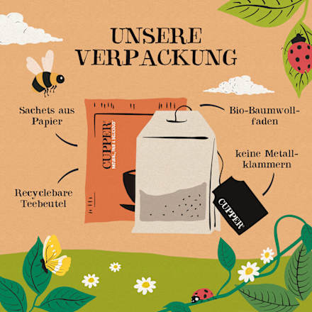 Früchtetee mit Mango & Limette (20 Beutel), 36 g