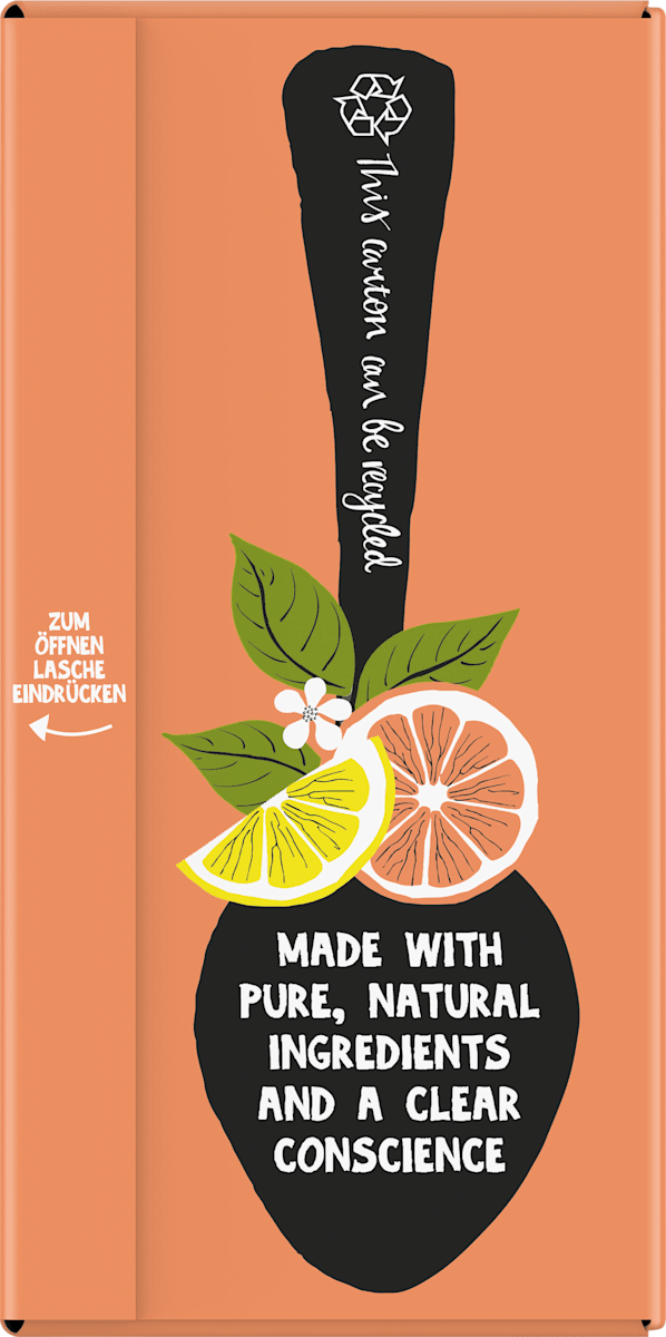 Cupper Früchtetee, Orange & Lemon mit Orange & Zitrone (20 Beutel), 50 g