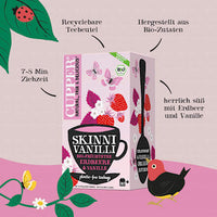 Früchtetee "Skinni Vanilli" mit Erdbeere & Vanille (20 Beutel), 40 g