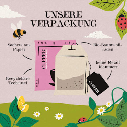Früchtetee "Skinni Vanilli" mit Erdbeere & Vanille (20 Beutel), 40 g