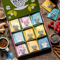 Cadeauset theeselectiebox 9 soorten (45 zakjes), 1 stuk