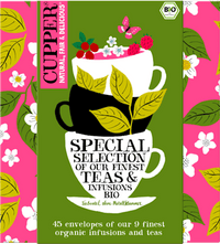 Cadeauset theeselectiebox 9 soorten (45 zakjes), 1 stuk