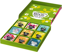 Cadeauset theeselectiebox 9 soorten (45 zakjes), 1 stuk