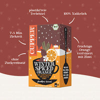 Winterse kruidensinaasappelthee met sinaasappel en kaneel (20 theezakjes), 40 g