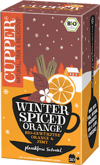 Winterse kruidensinaasappelthee met sinaasappel en kaneel (20 theezakjes), 40 g
