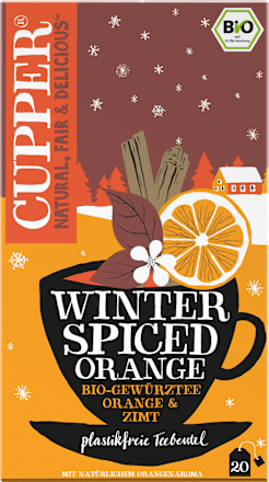 Gewürztee "Winter Spiced Orange" mit Orange & Zimt (20 Beutel), 40 g