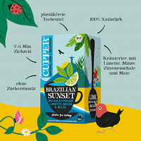 Kräutertee "Brazilian Sunset" mit Limette, Minze & Mate (20 Beutel), 40 g