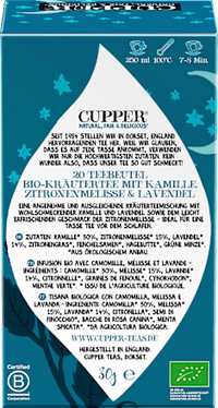 Kräutertee "Little Dreamer" mit Kamille, Zitronenmelisse & Lavendel (20 Beutel), 30 g
