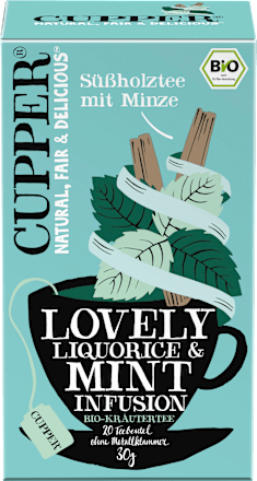 Kruidenthee met zoethout &amp; munt (20 zakjes), 30 g