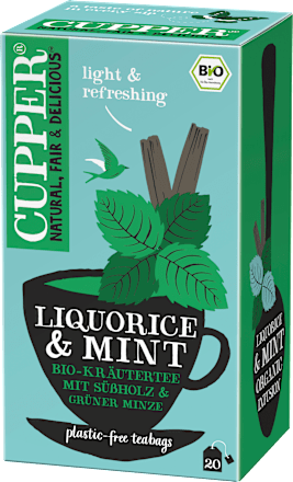 Kräutertee mit Süßholz & Minze (20 Beutel), 30 g
