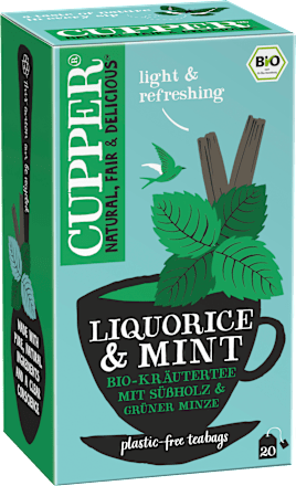 Kräutertee mit Süßholz & Minze (20 Beutel), 30 g