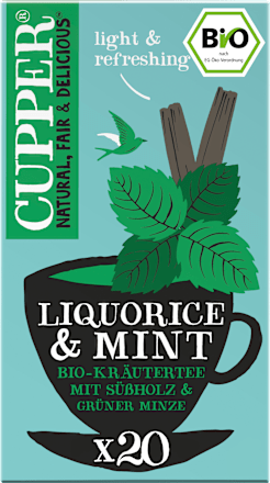Kräutertee mit Süßholz & Minze (20 Beutel), 30 g