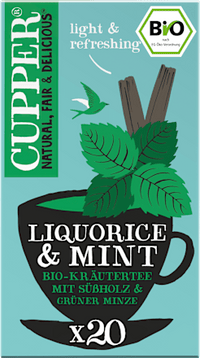 Kräutertee mit Süßholz & Minze (20 Beutel), 30 g