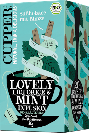 Kruidenthee met zoethout &amp; munt (20 zakjes), 30 g