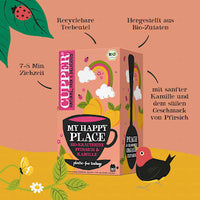 Kräutertee "My Happy Place" mit Pfirsich & Kamille (20 Beutel), 30 g