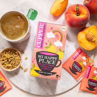 Kräutertee "My Happy Place" mit Pfirsich & Kamille (20 Beutel), 30 g