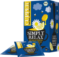 Kräutertee, Simply Relax mit Kamille, Zitrone & Honig (20 Beutel), 40 g