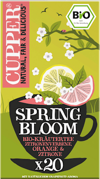 Kräutertee Spring Bloom mit Zitronenverbene, Orange & Zitrone (20 Beutel), 30 g