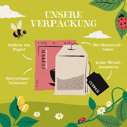 Kräutertee Spring Bloom mit Zitronenverbene, Orange & Zitrone (20 Beutel), 30 g