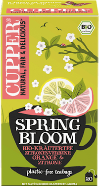 Kräutertee Spring Bloom mit Zitronenverbene, Orange & Zitrone (20 Beutel), 30 g