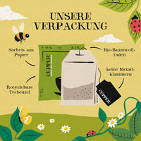 Kräutertee "Wonderful Morning" mit Zitronengras, Mate & Zitronenverbene (20 Beutel), 35 g