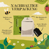 Kruidenthee "Wonderful Morning" met citroengras, mate &amp; citroenverbena (20 theezakjes), 35 g