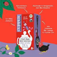 Schwarzer Tee "English Breakfast" (20 Beutel), 50 g