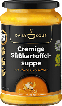 Suppe, Süßkartoffel mit Kokos & Ingwer, cremig, 380 g