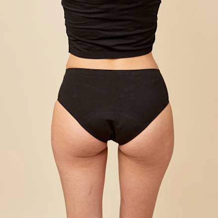 Periodenunterwäsche Hipster schwarz Gr. L, 1 St