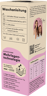 Menstruatieondergoed hipster zwart maat M, 1 stuk