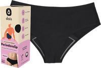 Menstruatieondergoed hipster zwart maat M, 1 stuk