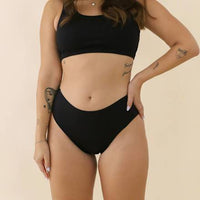Periodenunterwäsche Slip Cheeky schwarz Gr. S, 1 St