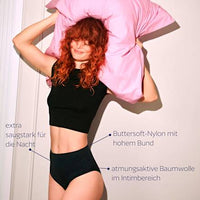 Periodenunterwäsche Slip Night schwarz Gr. M, 1 St