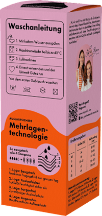 Menstruatieonderbroek kant zwart maat M, 1 stuk