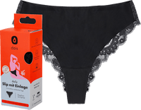 Dagslip met inzetstuk, zwart, maat M, 1 stuk