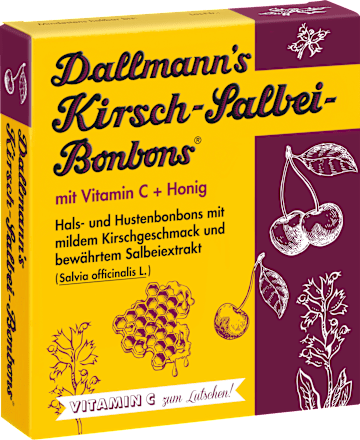 Bonbon, Kirsch-Salbei mit Honig, 37 g