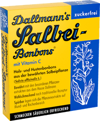 Salbei-Bonbons Hals- und Hustenbonbons (20 Stück), zuckerfrei, 37 g