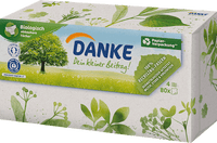 Tissuebox 100% gerecyclede vezels, 80 stuks