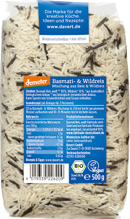 Basmati & Wildreis Mischung, 500 g