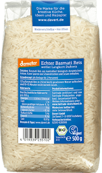 Basmatireis weiß, 500 g